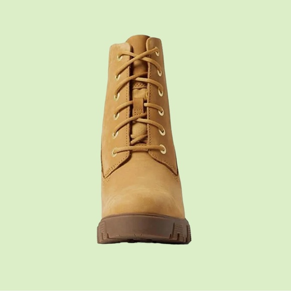 Timberland-Lana Block Heel Bootie-Wheat - Picture 4 of 6